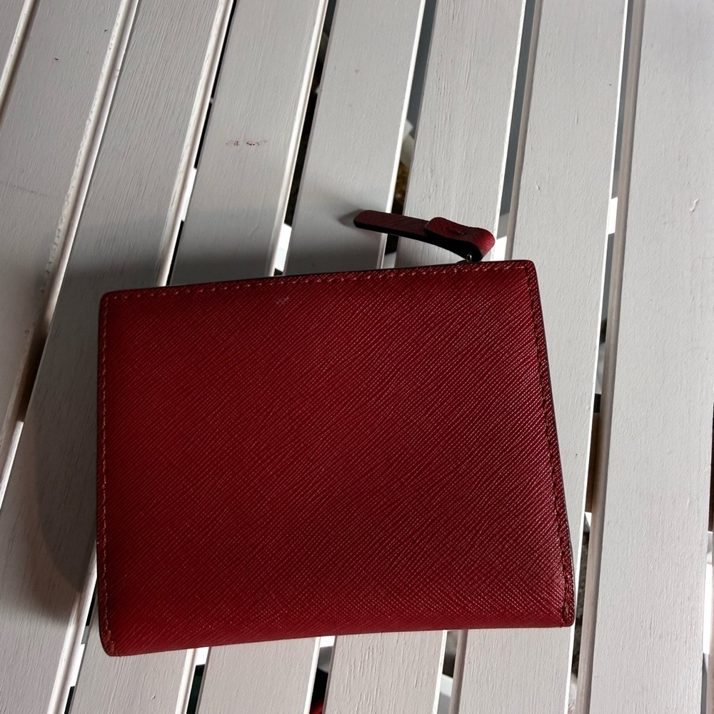 COACH Snap Card Case With Vintage Daisy Script Print (3595) $138 NWOT - Picture 6 of 6